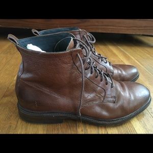 Frye Patrick Lace up boots, leather